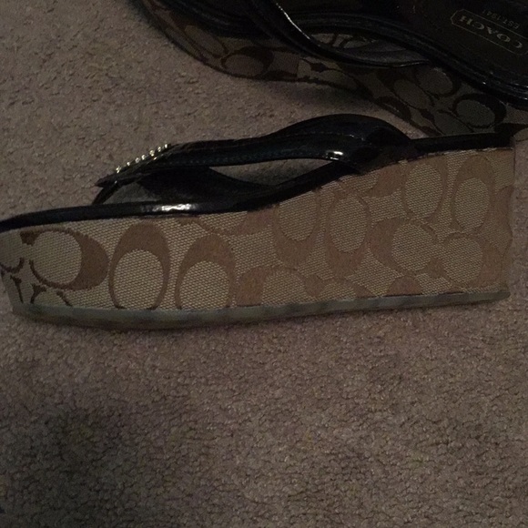 Coach wedge sandals - Picture 3 of 6